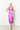 robe col v sm satin