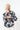 Chemise Manches Longues Satin Print