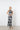 robe longue sans manche satin print