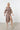 lined shirt dress + print mandarin collar long sleeves