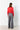 pantalon large elastiqué au dos