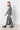 jupe satin longue taille elastiquee