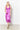 robe col v sm satin