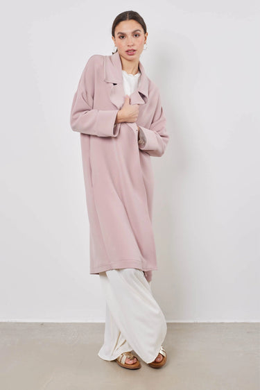 Manteau oversize à boutons