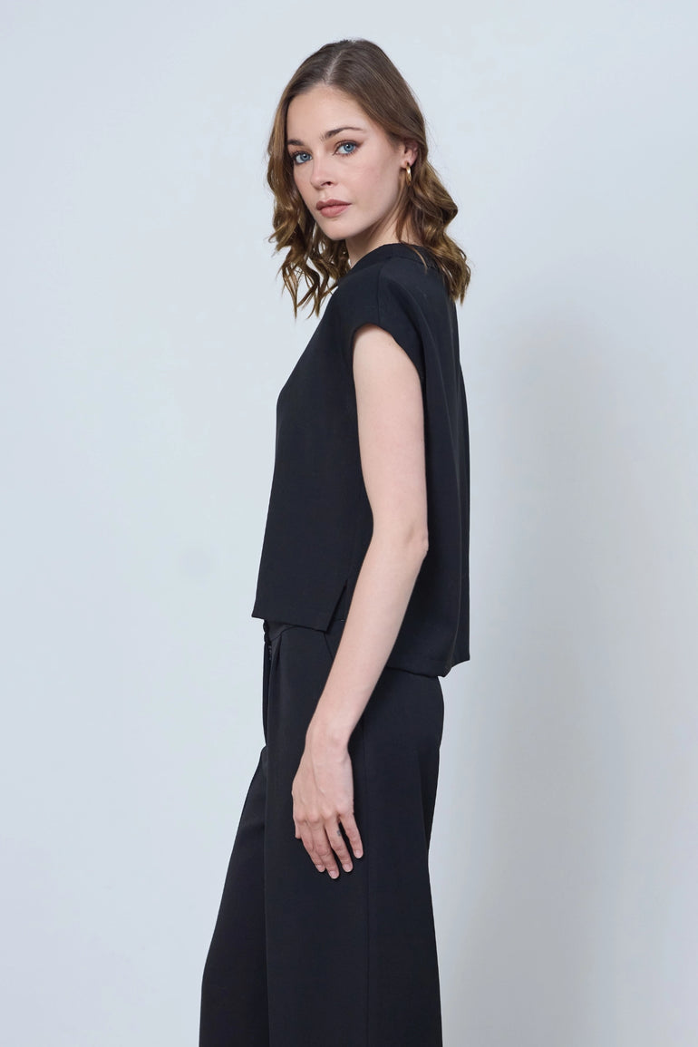 Top col rond sans manches femme - photo 2 - Love at Me