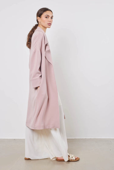 Manteau oversize à boutons