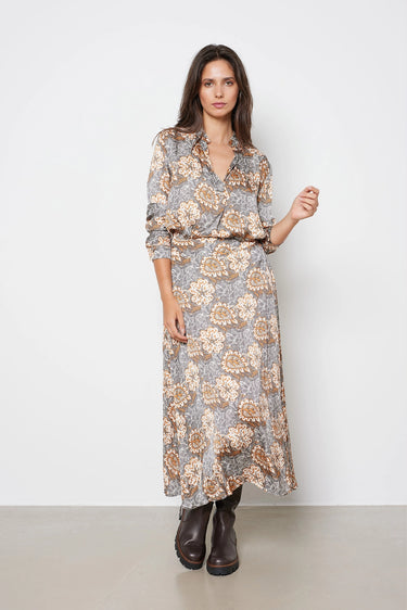 Jupe longue imprimée