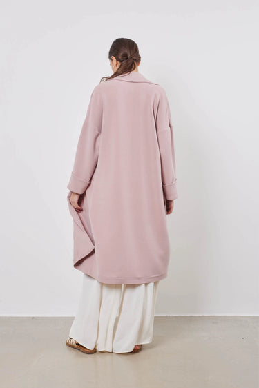 Manteau oversize à boutons