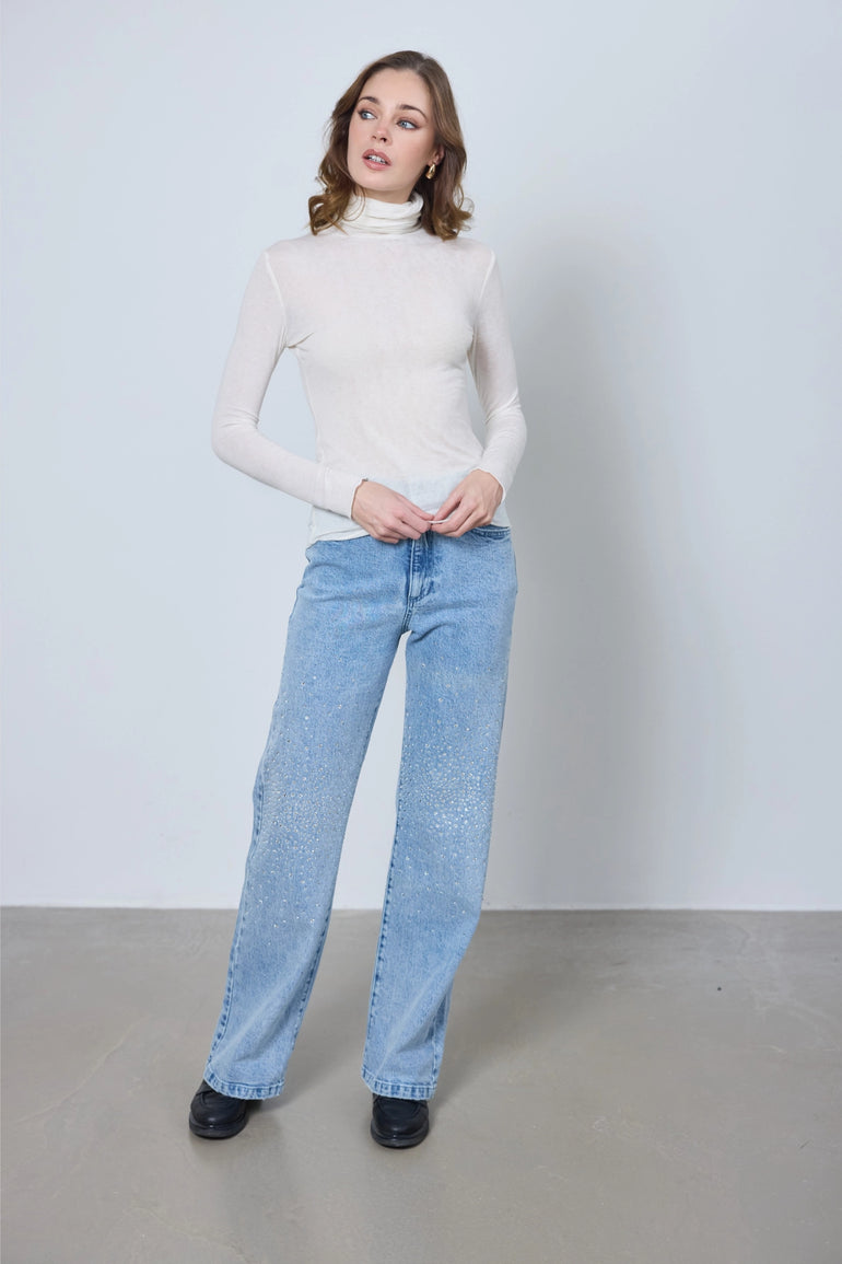 Jeans long denim femme - photo 2 - Love at Me