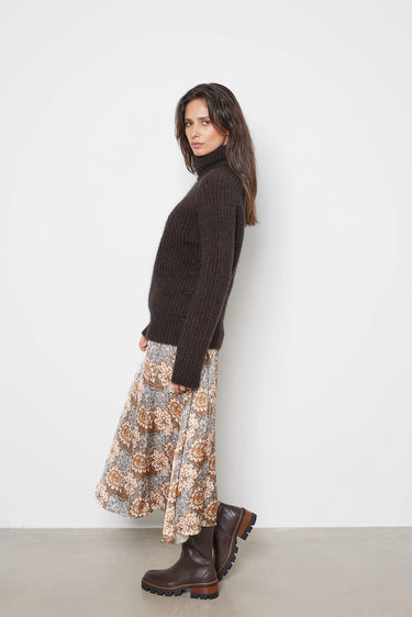 Jupe longue imprimée