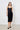 Robe midi en velours col V bretelles fines femme - photo 4 - Love at Me