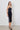 Robe midi en velours col V bretelles fines femme - photo 6 - Love at Me