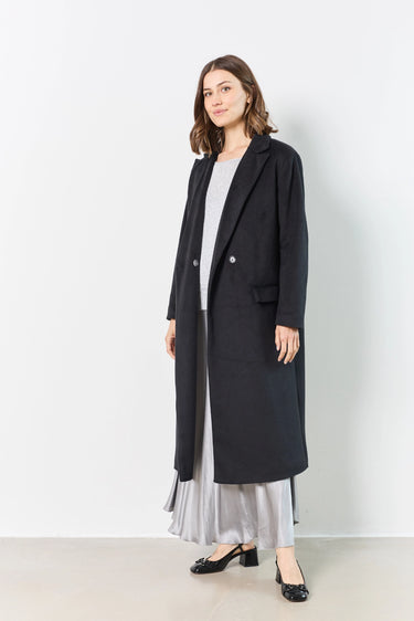 Manteau long doux