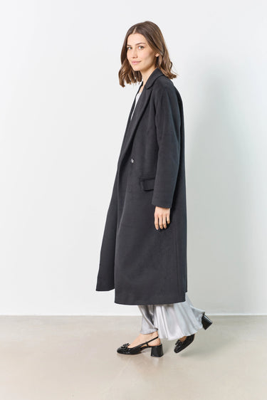 Manteau long doux