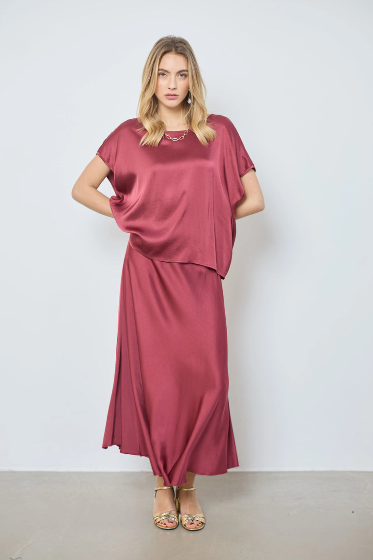Jupe longue en satin femme - photo 2 - Love at Me