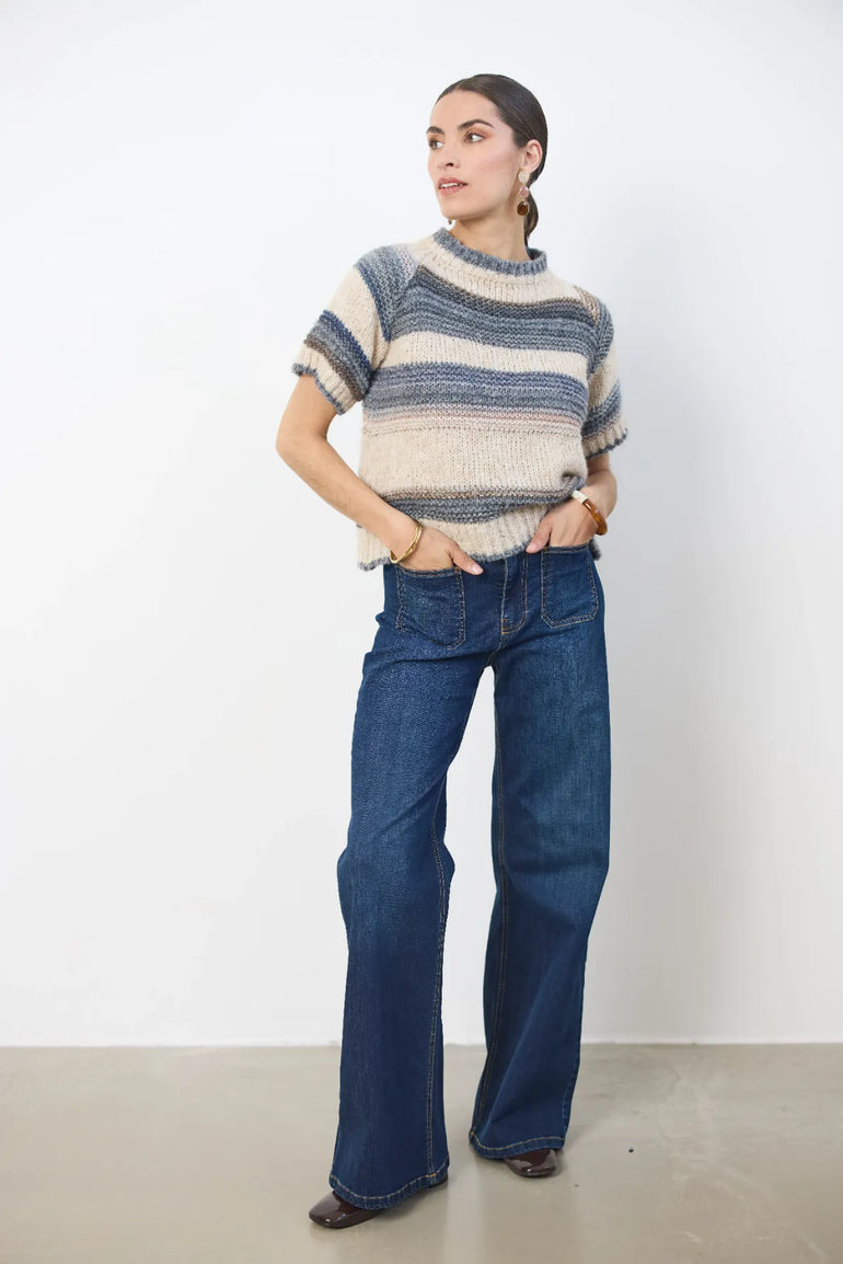 jeans plaza denim coupe palazzo