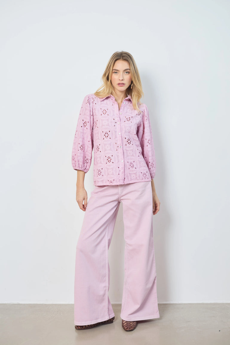 Chemise en coton manches longues femme - photo 8 - Love at Me
