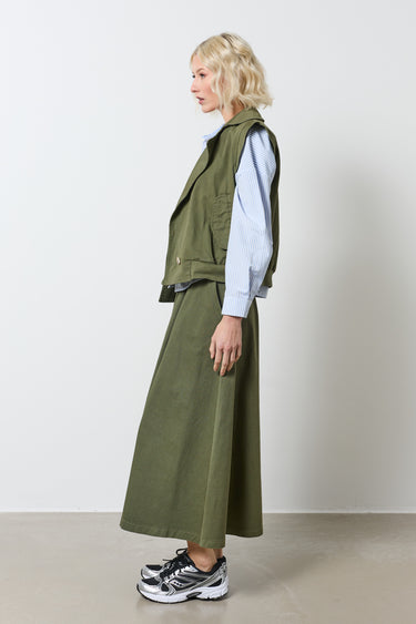 Veste sans manches  100% coton