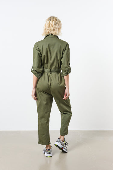 Combinaison 100% coton Ceinturée