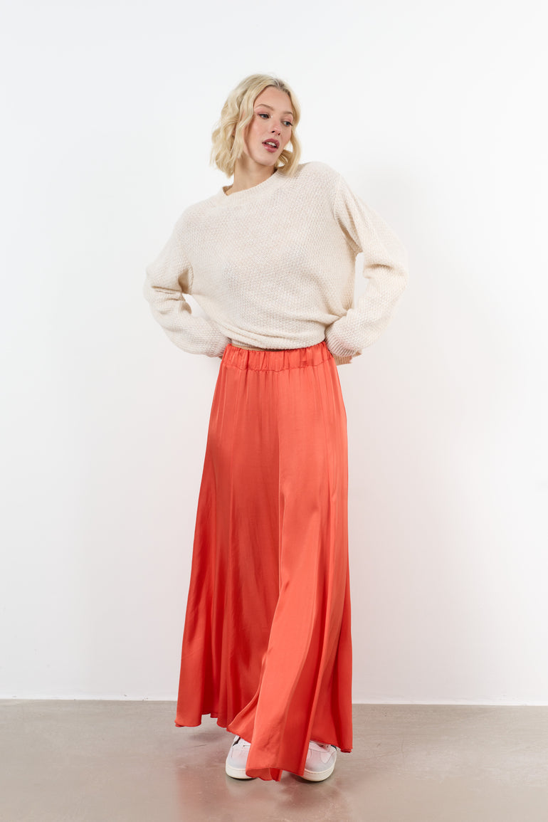 Jupe longue en satin femme - photo 2 - Love at Me