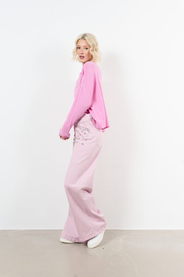 Gilet manches longues à boutons