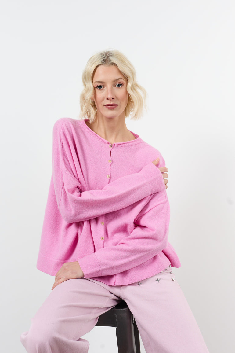 Gilet en cachemire col rond femme - photo 2 - Love at Me