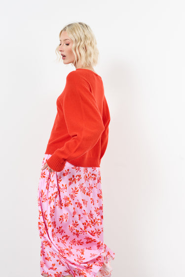 Pull col rond manches longues