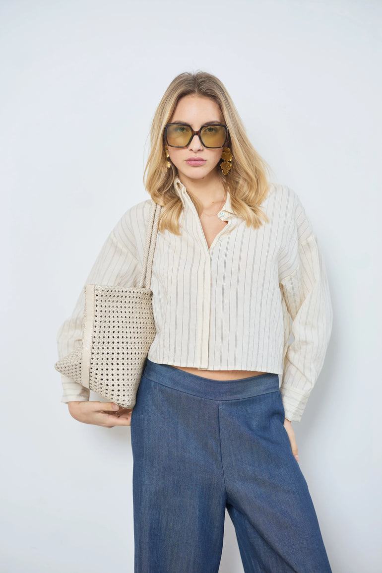 Pantalon long en coton femme - photo 2 - Love at Me