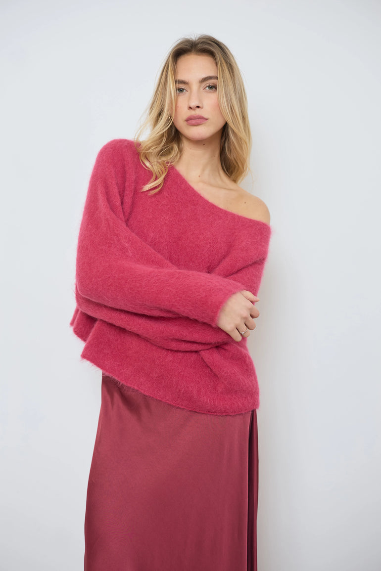 Pull en alpaga col rond femme - photo 2 - Love at Me