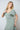 Robe midi en lin col V manches courtes femme - photo 9 - Love at Me
