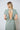 Robe midi en lin col V manches courtes femme - photo 10 - Love at Me