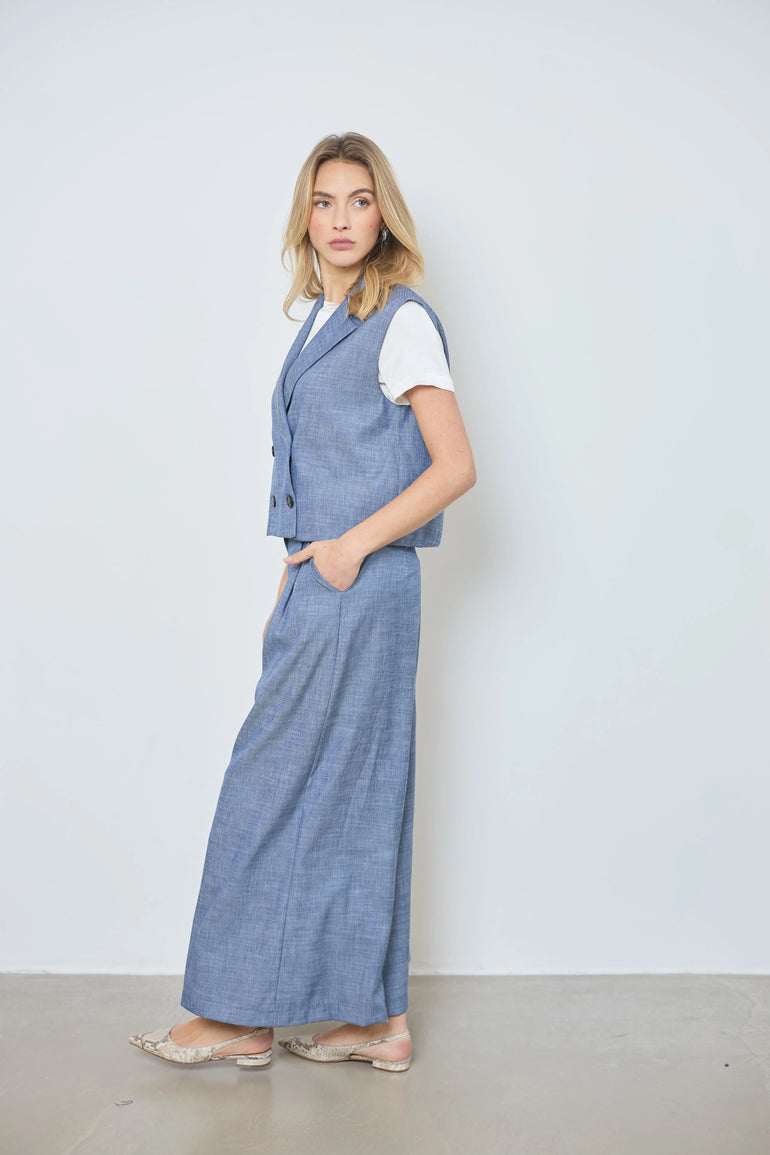 Pantalon long en lin femme - photo 2 - Love at Me
