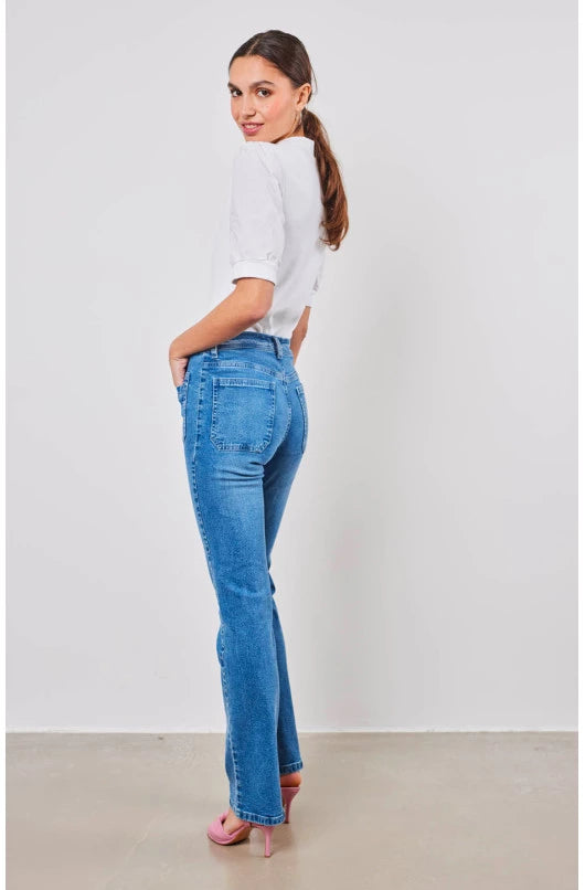 Jeans court denim femme - photo 2 - Love at Me