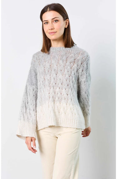 Pull oversize bi color