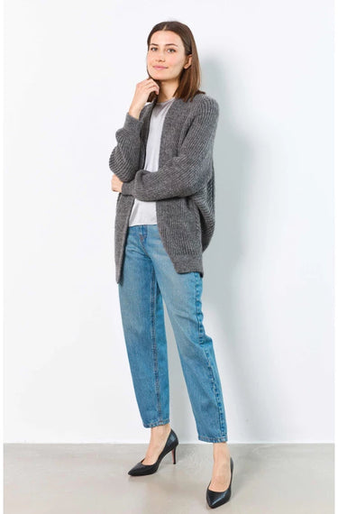 Cardigan à manches chauves souris