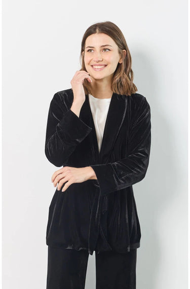 Bazer velours ceinturé