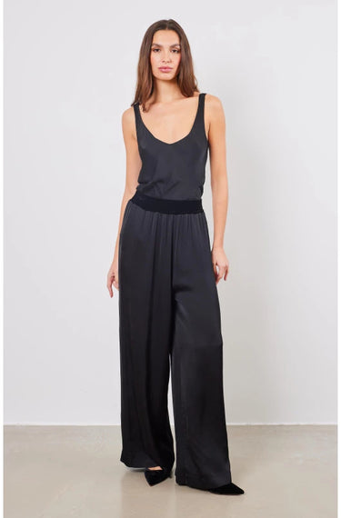 VELVET BELT TROUSERS